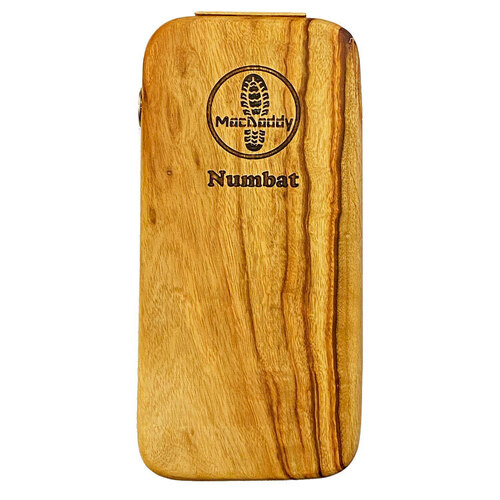 Macdaddy MDN1 "Numbat" Stomp Box in Natural Finish