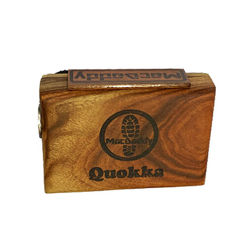 Macdaddy MDQ1 "Quokka" Mini Stomp Box in Natural Finish