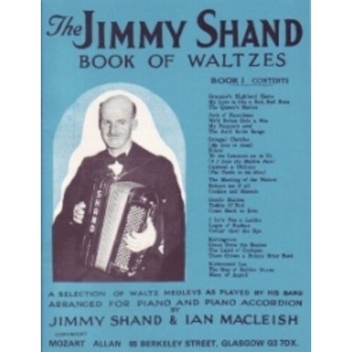 Jimmy Shand Waltzes Book 1 Accordion Book