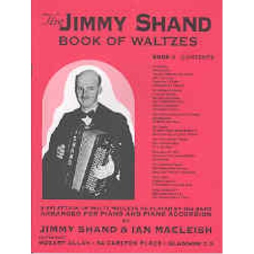 Jimmy Shand Waltzes Book 3 Accordion Book