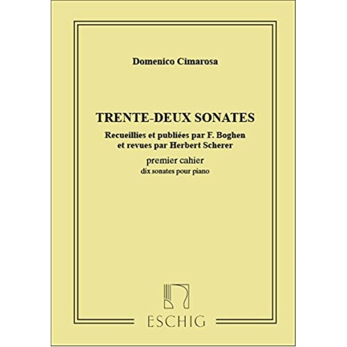 Cimarosa - 32 Piano Sonatas Book 1 Book