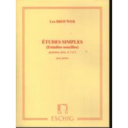 Brouwer - Simple Studies Book 1 Nos 1-5 (Softcover Book)
