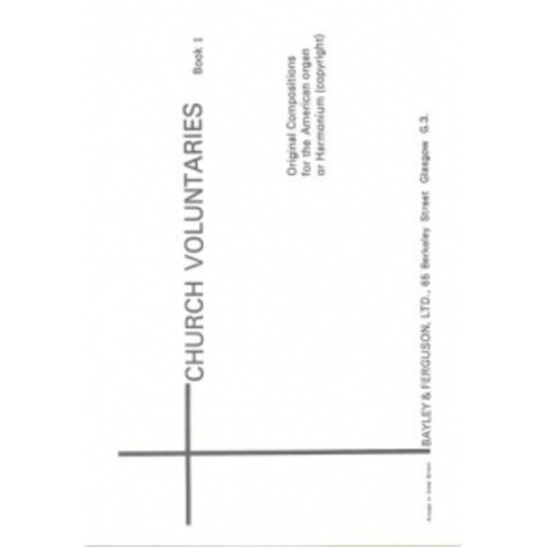 Church Voluntaries Book 1 American Organ Book