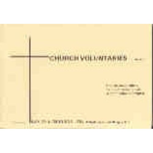Church Voluntaries Book 3 American Organ Book