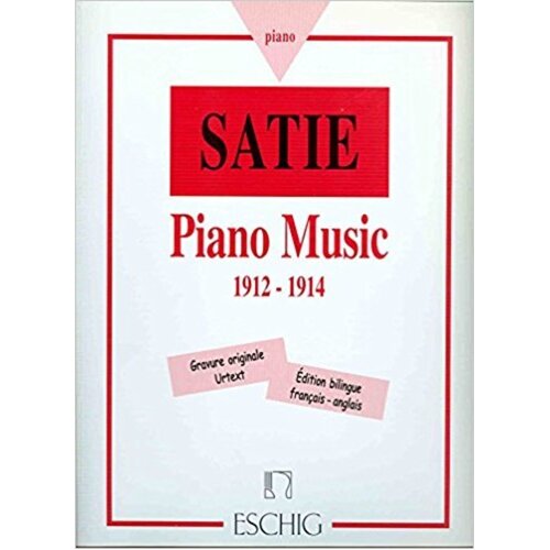Piano Works 1912 - 1914 Fr Eng Urtext Book