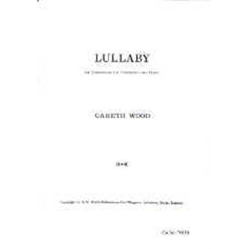 Lullaby Eup Or Trombone Piano Book