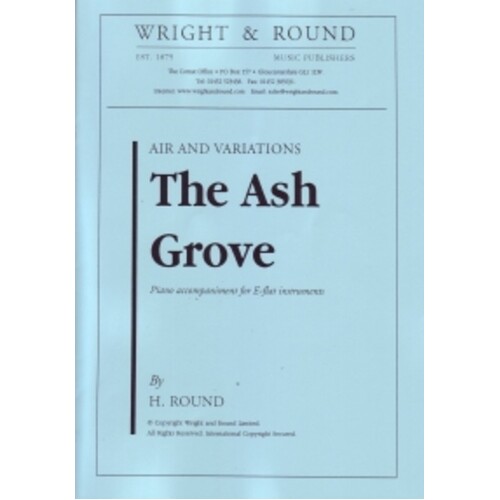 Ash Grove Tenor Horn Piano Book