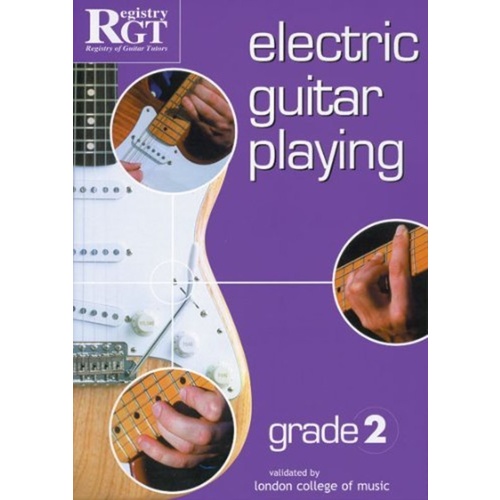 Rgt Electric Guitar Playing Grade 2 Book
