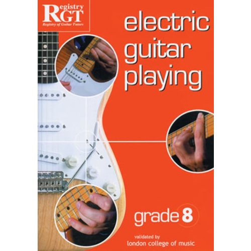 Rgt Electric Guitar Playing Grade 4 Book