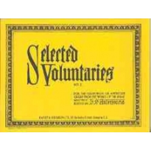 Selected Voluntaries Book 2 American Organ Book
