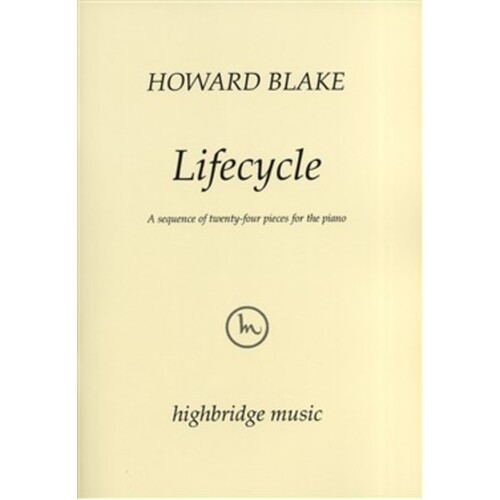 Lifecycle A Sequence Of 24 Piano Pieces Book