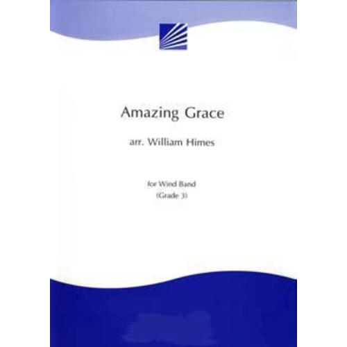 Amazing Grace Arr Himes Wind Band Score/Parts