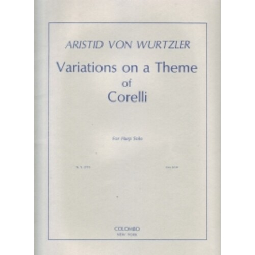 Variation On A Theme Of Corelli Harp Book