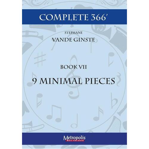 Complete 366 Book 7 - 9 Minimal Pieces (Softcover Book)