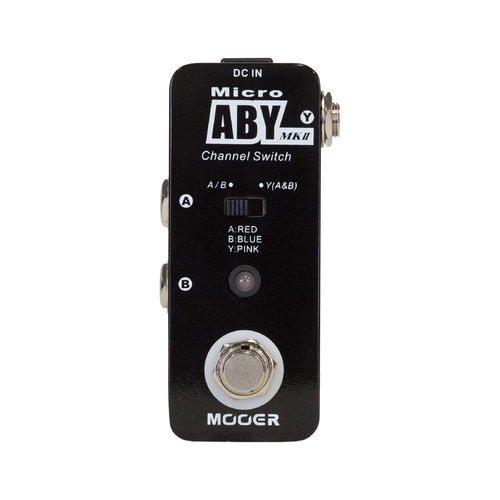 Mooer MEP-ABY2 ABY MKII Channel Switching Micro Guitar Effects Pedal