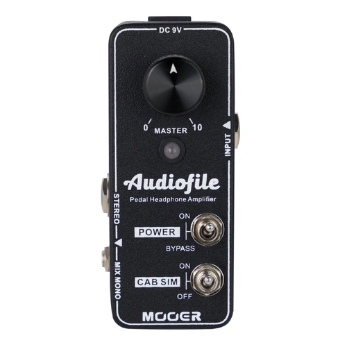 Mooer Audiofile Micro Headphone Amplifier Pedal with Cabinet Simulation