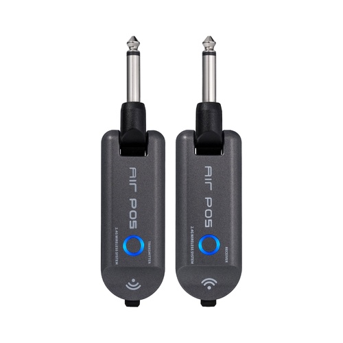 Mooer AIR P05 Wireless Guitar System - 2.4GHz, 20m Range, Low Latency, 8-Hour Battery, 4 Channels, Compact & Portable