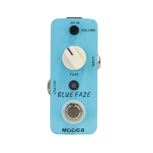 Mooer Blue Faze Fuzz Micro Electric Guitar Effects Pedal