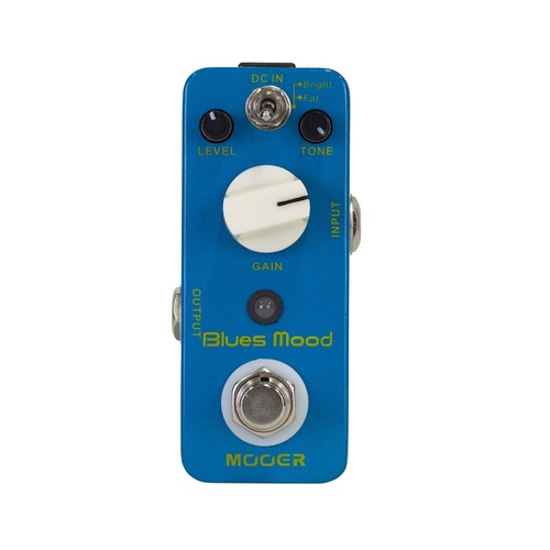 Mooer Blues Mood Overdrive Micro Electric Guitar Pedal