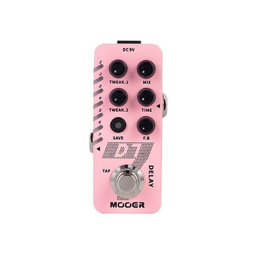 Mooer D7 Digital Delay Micro Pedal