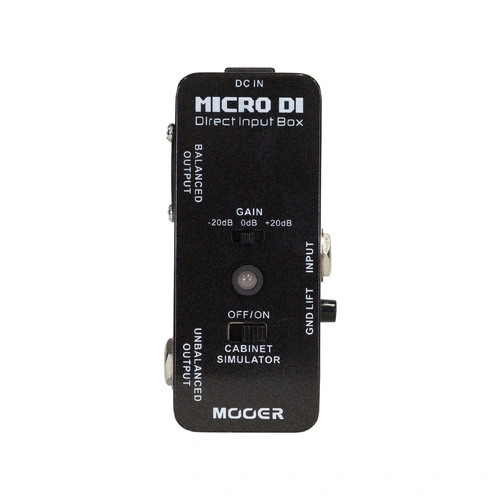 Mooer MEP-DI Micro DI Smart Direct Input Box for Guitar and Bass