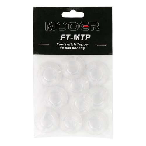 Mooer Shroom Footswitch Toppers - 10 Pack for LED Surround Footswitches