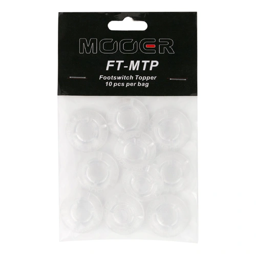 Mooer Shroom Foot Switch Toppers - 10 Pack for LED Footswitches