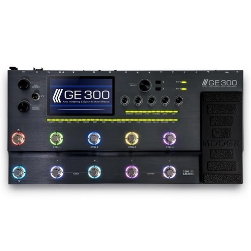 Mooer GE-300 Multi-Effects Processor with Amp Modeling and Polyphonic Synth