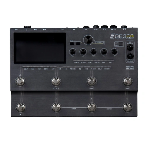 Mooer GE-300 Lite Multi-Effects Processor with 108 Amp Models, 43 Cab Sims, and Tone Capture Feature
