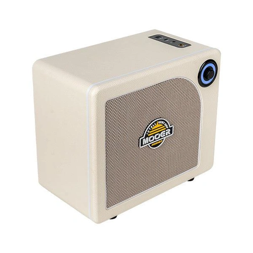 Mooer Hornet 15W Modelling Combo Amplifier - White, Bluetooth, 9 Amp Models, Built-in Effects, Tuner, AUX IN, Headphone Output