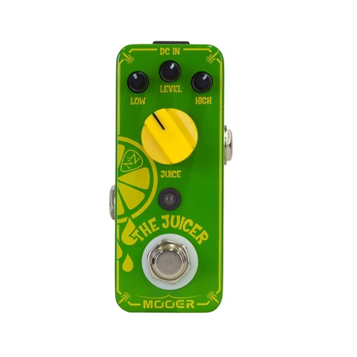 Mooer The Juicer Lo-Gain Overdrive Micro Guitar Effects Pedal