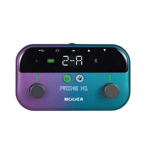 Mooer Prime Minimax M1 Multi-Effects Pedal with 149 Effects, Looper, Drum Machine, Bluetooth, USB-C Charging, Compact Design