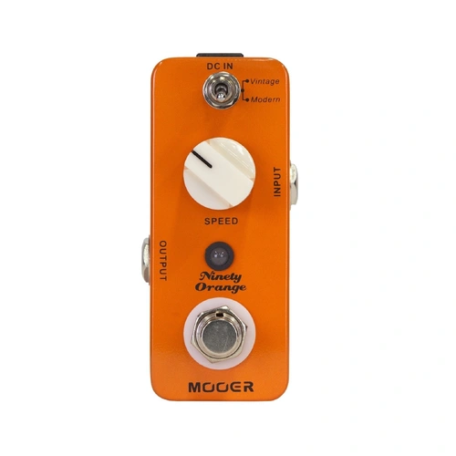 Mooer Ninety Orange Phaser Micro Guitar Effects Pedal with Vintage and Modern Modes