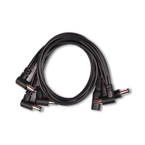 Mooer 5-Plug DC Daisy Chain Power Cable with Right-Angle Plugs