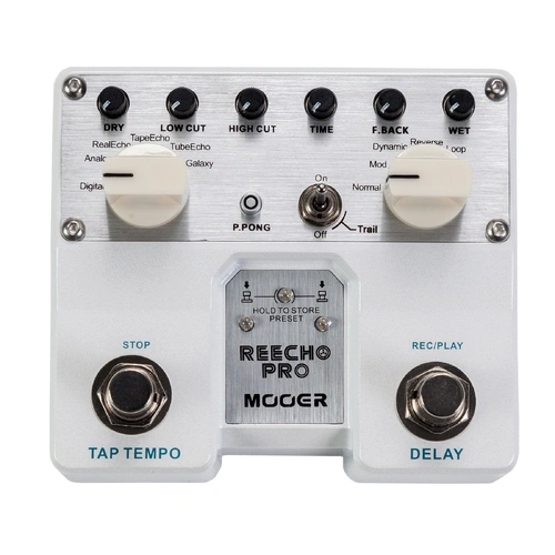 Mooer MEP-REPRO Reecho Pro Dual Digital Delay Guitar Effects Pedal
