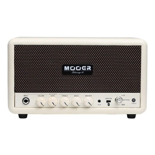 Mooer SilverEye 10 2x16 Watt Stereo HiFi Speaker and Desktop Instrument Amplifier with Bluetooth and EQ Presets