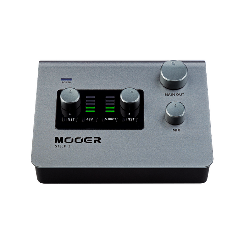 Mooer Steep I Multi-Platform Audio Interface - Dark Metallic