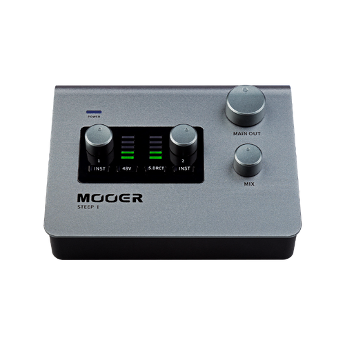 Mooer Steep I Multi-Platform Audio Interface - Dark Metallic