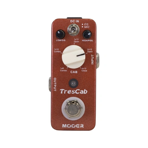 Mooer Trescab Micro Guitar Effects Pedal Cabinet Simulator