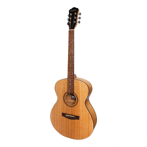 Martinez MF-41 Series Folk Size Acoustic Guitar Mindi-Wood Natural Right-Handed 6-String