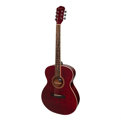 Martinez MF-41 Folk Size Acoustic Guitar - Red