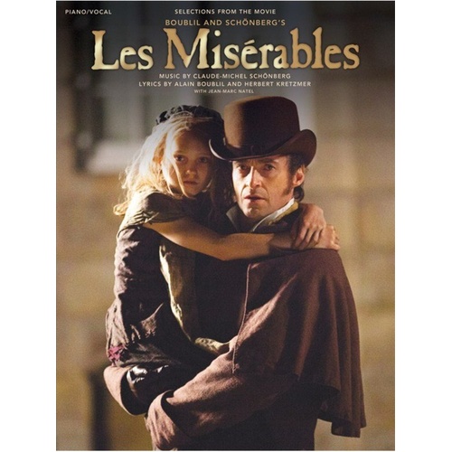 Les Miserables Piano Vocal Selections Songbook