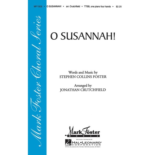 O Susannah TTBB Book