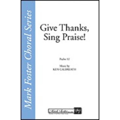 Give Thanks Sing Praise Book