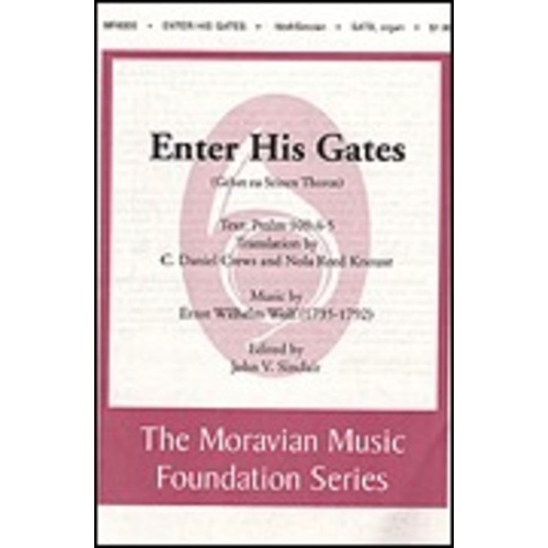Enter His Gates Mmf Organ Book