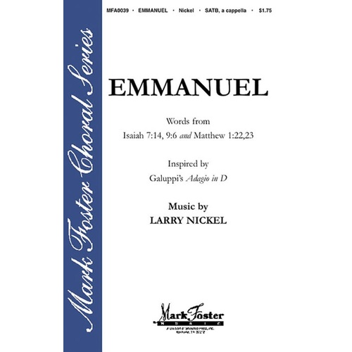Emmanuel Acappella Book