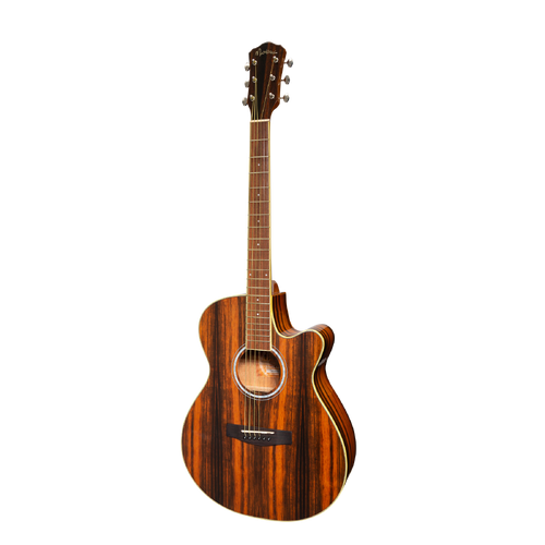 Martinez '51 Series' Folk Size Cutaway Acoustic-Electric Guitar Amara Gloss MFC-51G-AMA