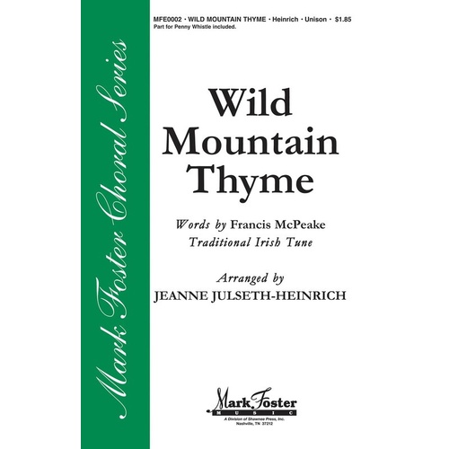 Wild Mountain Thyme 2Pt Treble Book