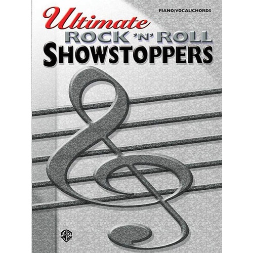 Ultimate Showstoppers Rock N Roll PVG Book