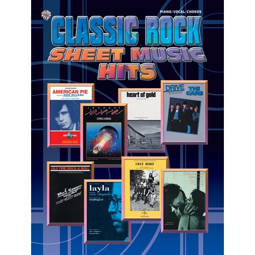 Classic Rock Sheet Music Hits PVG